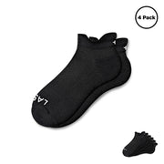 Low Tab Performance Socks Black 4-Pack