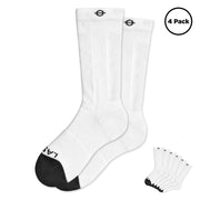 Crew Performance Socks White 4-Pack