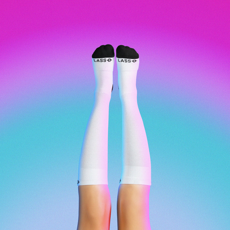 Medical Compression Socks - White